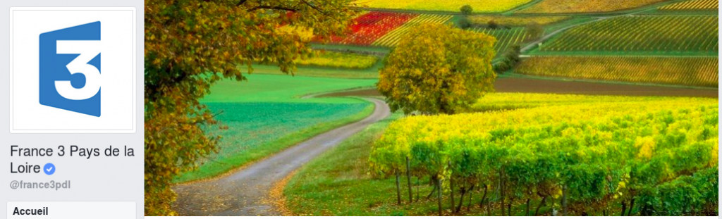 La page Facebook de France 3 Pays de la Loire