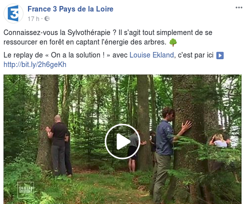 Un exemple de publication Facebook de France Pays de la Loire