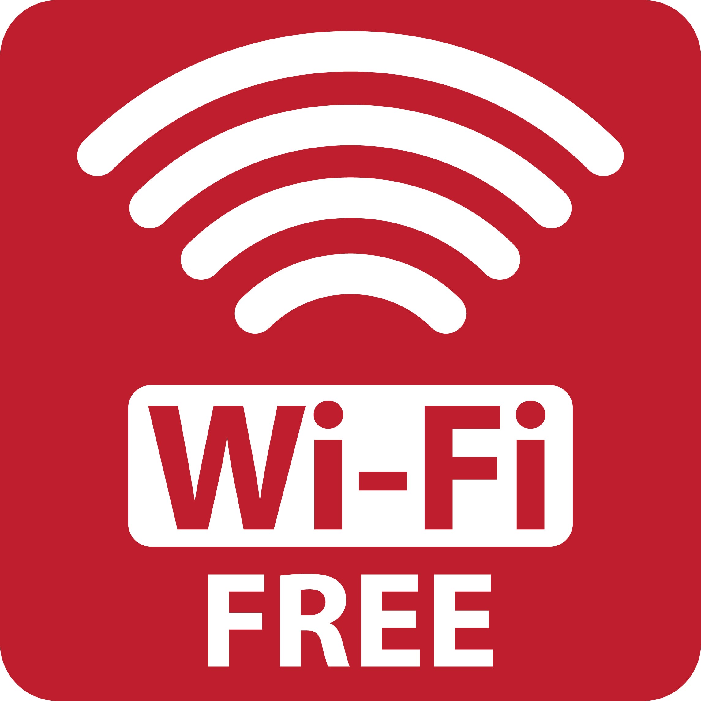 Logo "Wi-Fi free"