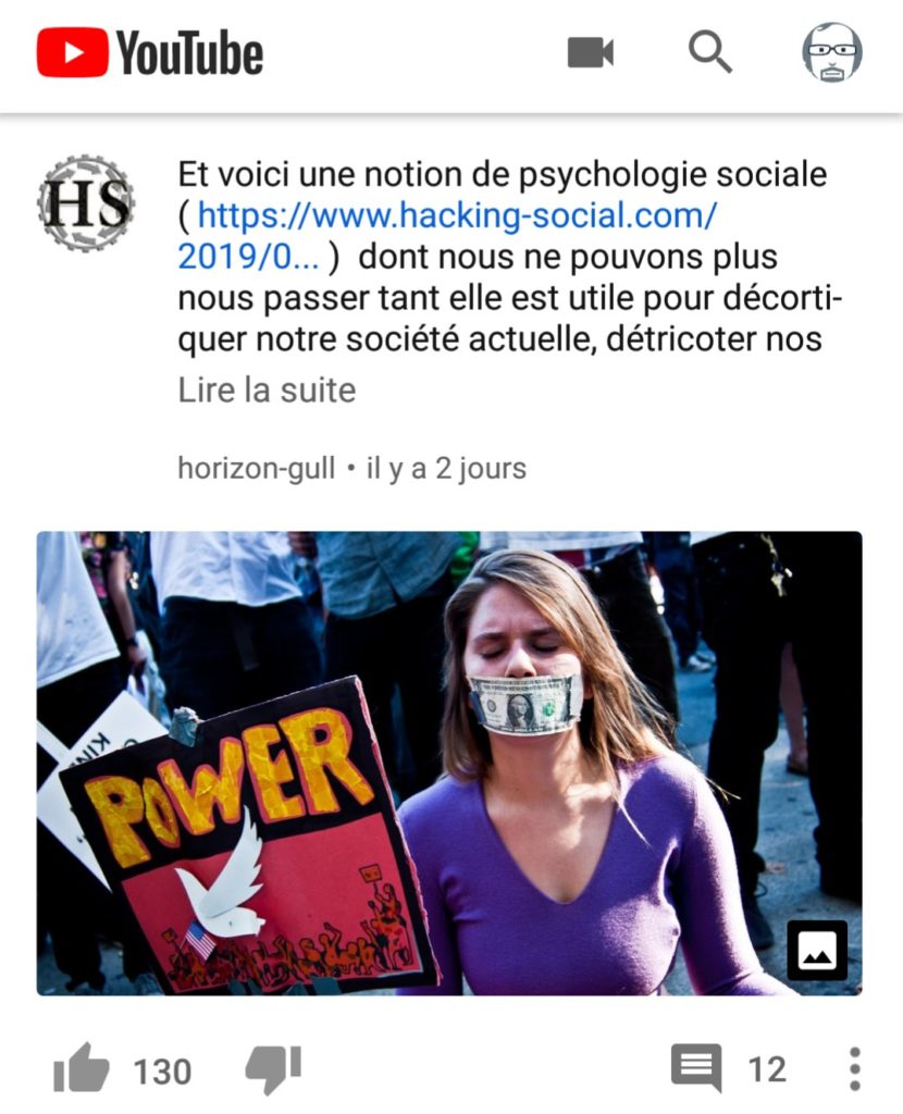 Le BdG - les communautés sur Youtube, exemple de HackSo