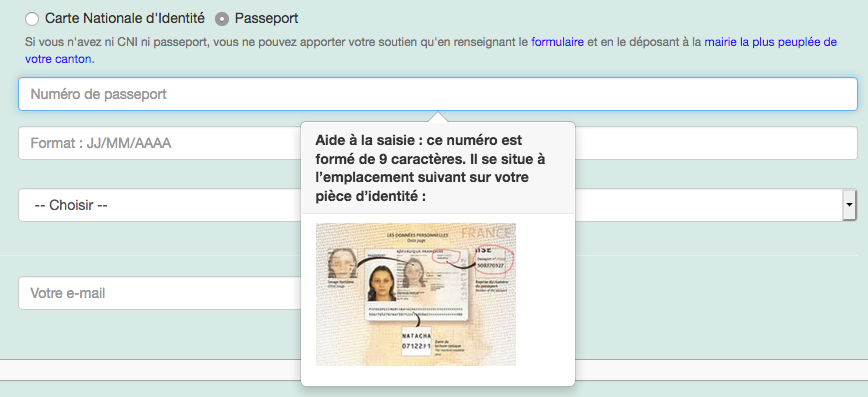 Trouver le numéro à saisir pour identifier votre passeport : une véritable chasse au trésor ! Alors, d'après vous, c'est à gauche, à droite ou en bas ?