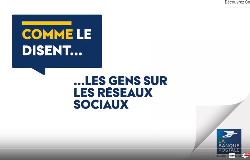 Les marques performantes sur Youtube : l'exemple de La Banque Postale